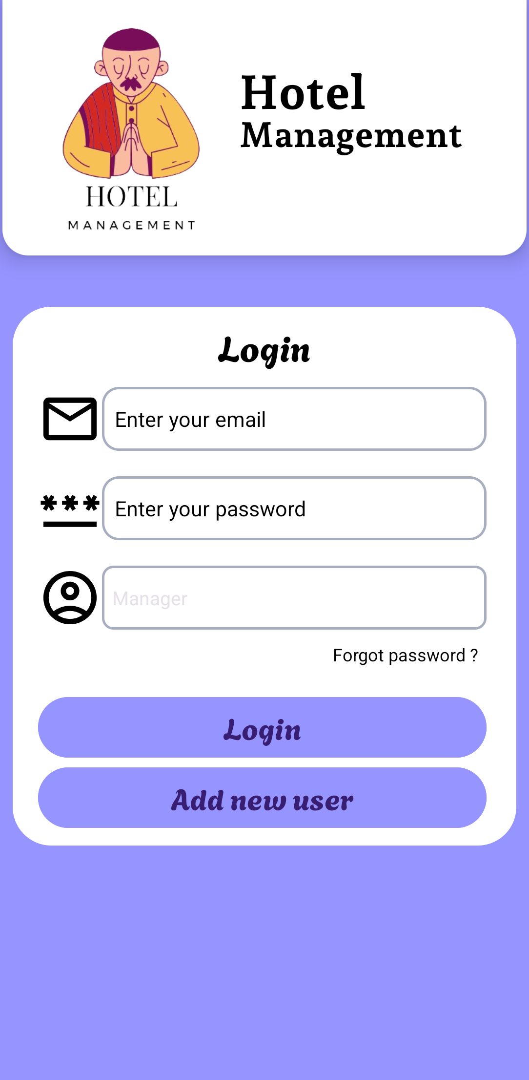 Hotel Management App